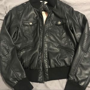 Leather jacket